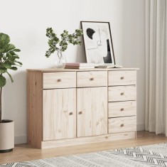 vidaXL Dulap ALTA, 112x35x73 cm, lemn masiv de pin 353939
