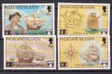 Falkland 1991 navigatie MI 548-551 MNH