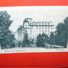 C.P.SALUTARI DIN BAILE GOVORA -HOTEL PALACE CIRCULATA ANUL 1926