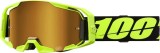 Ochelari atv/cross 100% Armatic, lentila oglinda aurie, culoare rama galben fluo Cod Produs: MX_NEW 26013795PE