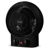 Aeroterma putere 2000W, 3 moduri operare, termostat, negru, SENCOR