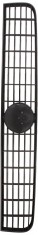 Grila radiator Fiat Punto Grande (199) 09.2005-02.2012, negru, 735419124, 302405 foto