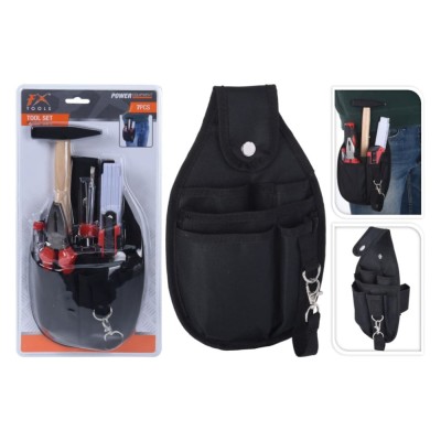 FX-Tools Set cu centură pentru scule, 7 piese, umplut foto