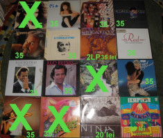 vinyl Julio Iglesias,Kenny Rogers,Charles Asnavour,Communards,Doctor &amp;amp;The Medics foto