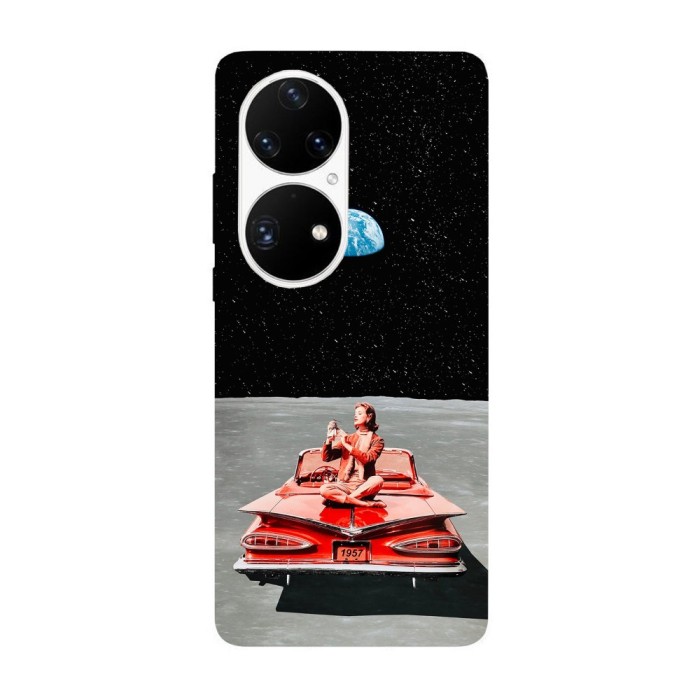 Husa compatibila cu Huawei P50 model Retromania, Silicon, TPU, Viceversa
