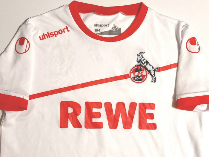 Tricou fotbal - FC KOLN (Germania) are si 3 semnaturi (marime copil)