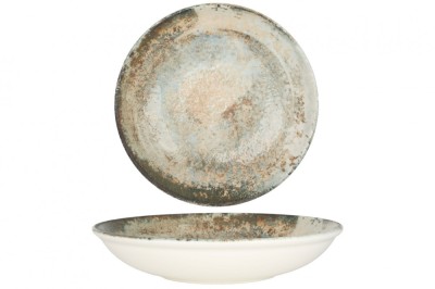 Rinart Farfurie ad&amp;acirc;ncă - Obvara - Porţelan - 28 cm (1800cc) - set de 6 foto