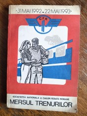 Mersul Trenurilor 1992/1993 , CFR / R2P3F