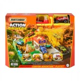 Matchbox set action drivers canionul cu sunete si lumini, Mattel