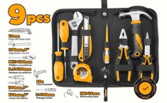 Set unelte de mana 9 buc, Tolsen