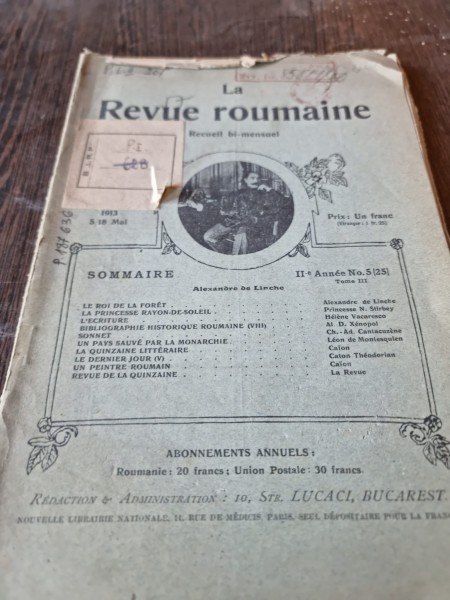 La Revue Roumaine 5/18 Mai