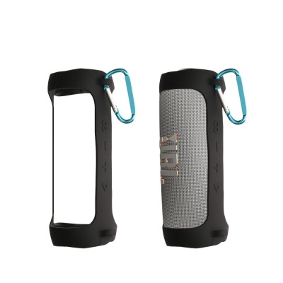 Husa Kwmobile pentru JBL Flip 6/Flip 5, Negru, Silicon, KWM000024SO001C foto