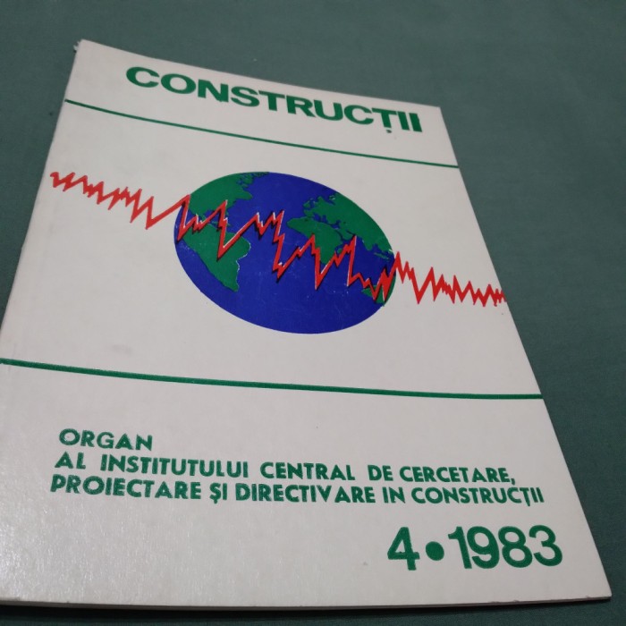 REVISTA CONSTRUCTII NR 4 /1983