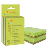 Bureți de vase ecologici, 12 x 2 buc, burete vase
