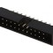 Conector IDC soclu tată 22 PIN THT aurit 2mm negru
