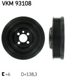 SKF VKM 93108 Fulie curea, arbore cotit
