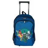 Troller băieți neechipat LEGO - design NinjaGo, Into the unknown, 35L, material