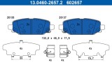ATE 13.0460-2657.2 set placute frana,frana disc
