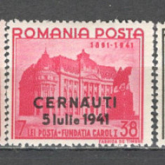 Romania.1941 50 ani Fundatia Regele Carol I-supr. CERNAUTI ZR.85