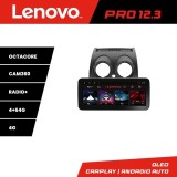 Navigatie Nissan Qashqai 2007-2013 Lenovo Pro 12.3 inch QLED 4G 4+64GB
