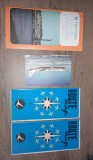 TAROM- AVION TAROM - PLIANTE TAROM- HARTI TAROM- LOT 4 PLIANTE TAROM