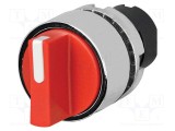 Comutator rotativ 22mm EAO Poz.i stabil 2 roșu fără IP65 46 Poz: 2