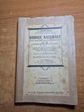 Manual - stiinte naturale - zoologie,botanica si minerologie - din anul 1927