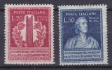 DB1 Italia 1949 150 Ani de la Inventarea Pilei Electrice Volta 2 v. MNH