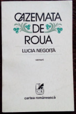 LUCIA NEGOITA: CAZEMATA DE ROUA (VERSURI)[ed. princeps 1980/coperta VASILE OLAC] foto