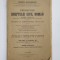 PRINCIPIILE DREPTULUI CIVIL ROMAN de DIMITRIE ALEXANDRESCO , VOLUMUL II , PARTEA I - 1927
