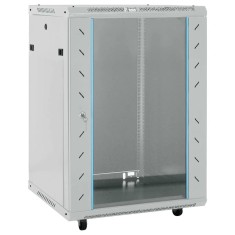 vidaXL Dulap de rețea cu depozitare Gri 60 x 60 x 80 cm Oțel