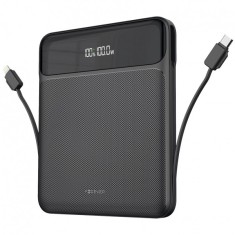 Baterie Externa Forever TB-200, 20000mAh, 100W, QC + PD, 1 x Lightning - 2 x USB-C - 2 x USB-A, Neagra foto