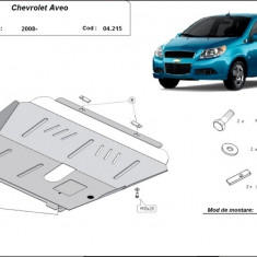 Scut motor metalic Chevrolet Aveo 2008-2011