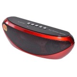 Boxa portabila elSales PX-2512BT cu Bluetooth, USB, MicroSD, Radio FM, rosu