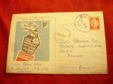 Carte Postala Ilustrata - Abonati-va la Ziare si Reviste Sovietice 1960, Circulata, Printata