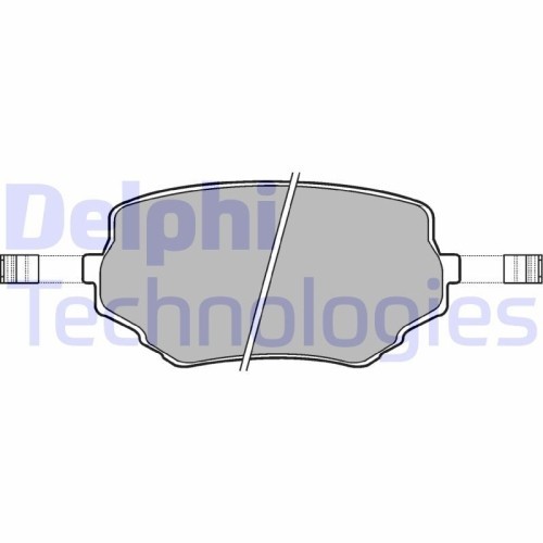 Delphi set placute frana, frana disc