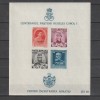 Centenarul Nasterii Regelui Carol I &quot;Pro Patria&quot; LP136 1940, Nestampilat