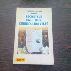 SECRETELE UNUI BUN CURRICULUM VITAE - FLORENCE LE BRAS