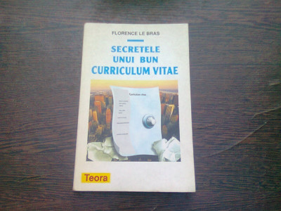 SECRETELE UNUI BUN CURRICULUM VITAE - FLORENCE LE BRAS foto