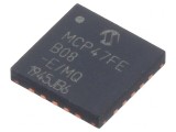 Convertor D/A 8-bit, 8 Canale, 2.7-5.5V, VQFN20, -40&divide;125&deg;C