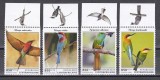 Centrafricana 2020 - Păsări, Serie cu Tabs, MNH