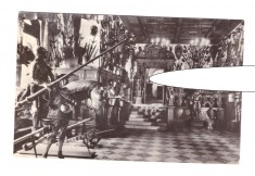 CP Sinaia - Muzeul Peles. Sala de arme, RPR, circulata 1962, stare buna