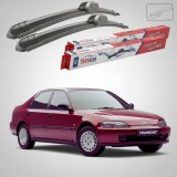 Cumpara ieftin Ștergătoare Honda Civic Gen V (EG/EH) Sedan 4U 1991-1995 | Set Față Flat &ndash; TeamCar&reg;