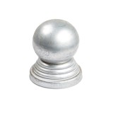 Capac tabla pentru teava rotunda, zincat, cu bila, D 72 mm