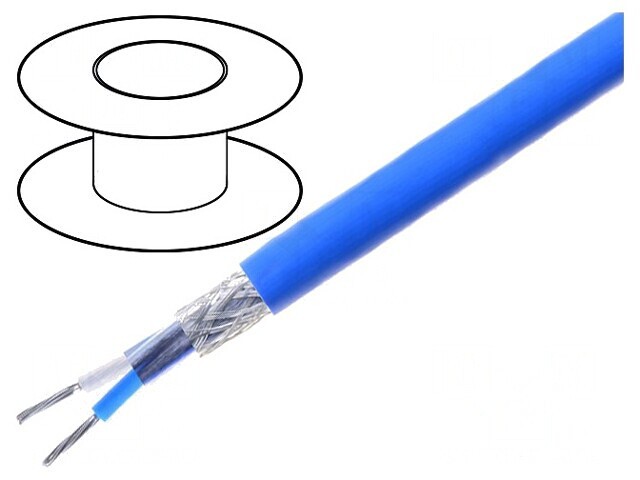 Cablu Albastru 1x2x20AWG Cu PVC 305m