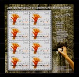 RO 2007 ,LP 1754 b,&quot;Ziua Intern. Comem. Holocaustului&quot; ,minicoala de 8 marci,MNH