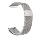 Cumpara ieftin Curea Milanese Slim Fit compatibila Xiaomi Watch S1 Active, Telescoape QR, 22mm, Argintiu