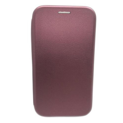 Husa telefon Flip Magnet Book Apple iPhone 11 Pro Max 6.3 bordo foto