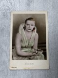 Carte poștala vintage Greta Garbo - Ross Verlag, 1927-1928