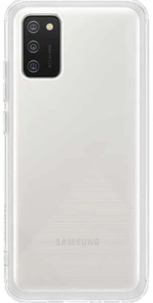 HUSA Smartphone Samsung, pt Galaxy A02s, tip back cover (protectie spate), plastic, ultrasubtire, transparent, &quot;EF-QA026TTEGEU&quot;